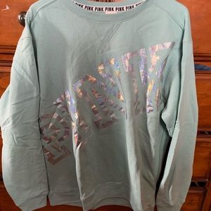 VS pink sweatshirt